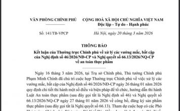 Chính phủ chỉ đạo gia hạn tạm dừng hiệu lực một số quy định về an toàn thực phẩm